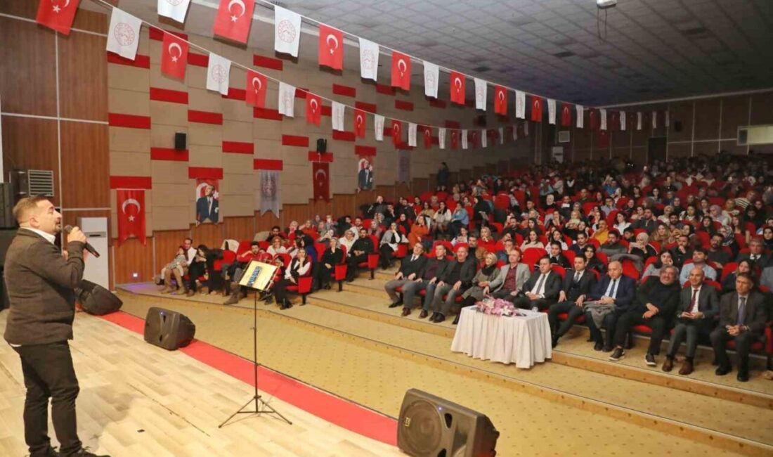 Ağrı Valiliği himayelerinde, İl Milli Eğitim Müdürlüğü tarafından 24 Kasım