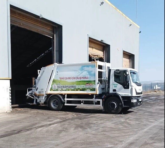 Bilecik’te çöp toplama işi yapan BİOSUN Bilecik Katı Atık Entegre