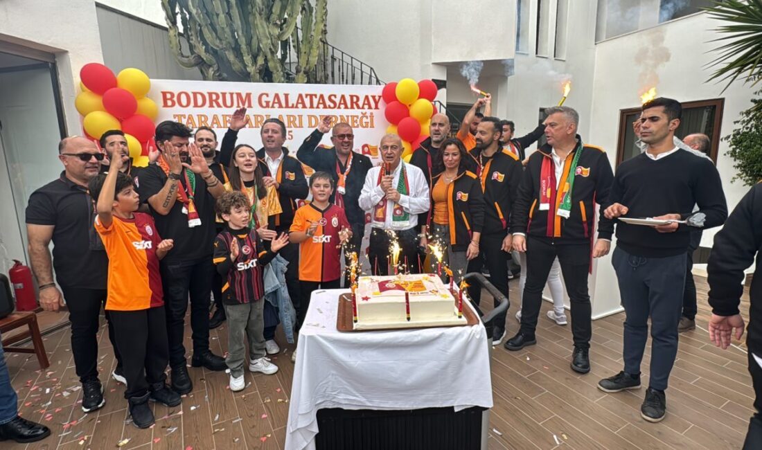 MUĞLA (AA) – Muğla'nın Bodrum İlçesi'nde Galatasaray Taraftarları Derneği Lokali,