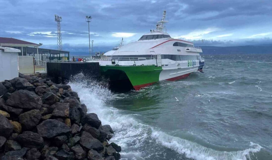Meteoroloji Genel Müdürlüğü’nün Marmara Bölgesi’ni etkisi altına alan elverişsiz hava