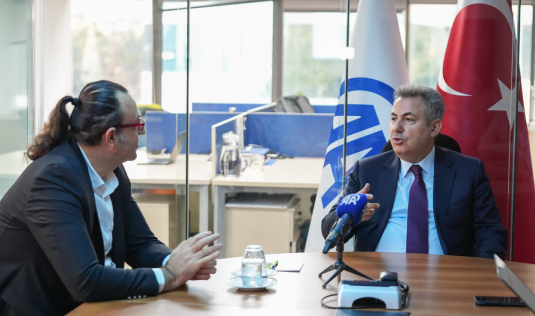 İZMİR (AA) – İzmir Valisi Süleyman Elban, Anadolu Ajansı (AA)
