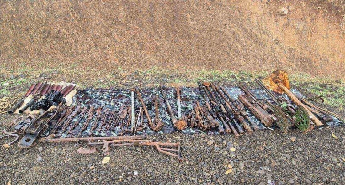 Milli Savunma Bakanlığı (MSB), Pençe-Kilit operasyon bölgesinde sürdürdüğü arama tarama
