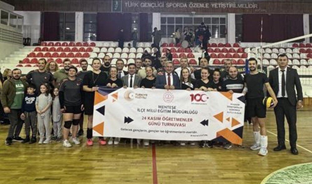 Muğla’nın Menteşe ilçesinde geleneksel 24 Kasım Öğretmenler Günü etkinlikleri kapsamında