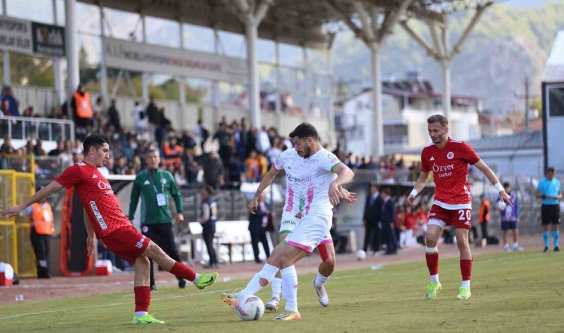 TFF 2. Lig Beyaz Grup’un 14. hafta maçında Fethiyespor, sahasında