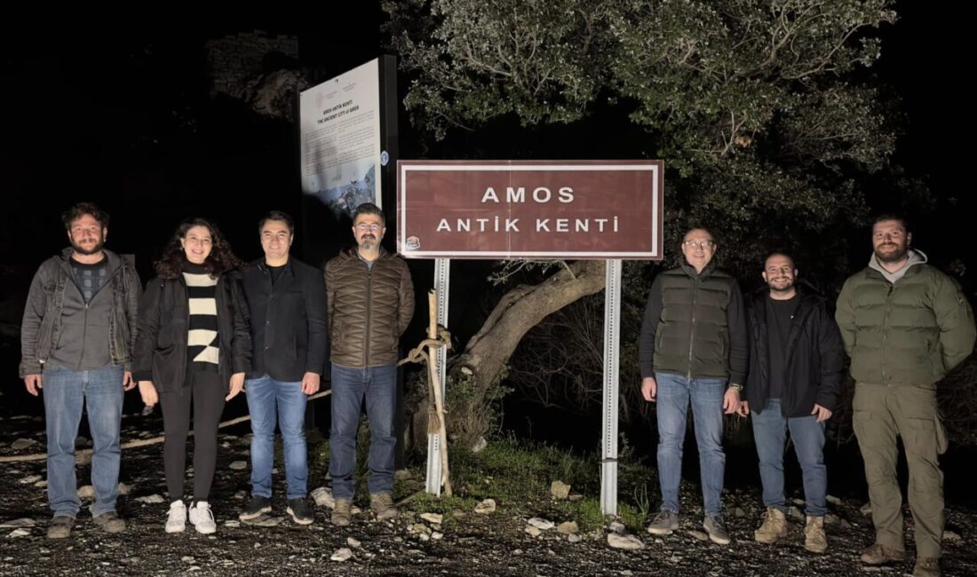 MUĞLA (AA) – Muğla'nın Marmaris ilçesinde kazı çalışmaları yürütülen Amos