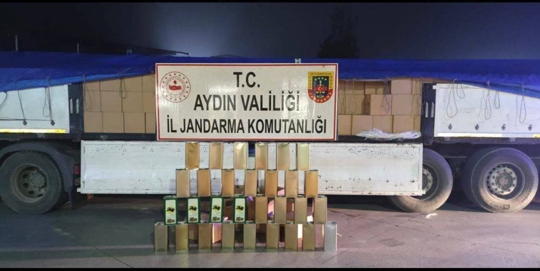 Aydın’ın Çine ilçesinde jandarma ekipleri tarafından yapılan operasyonda doğu illerinde