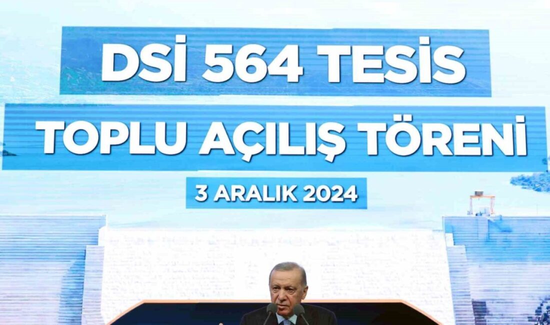 Cumhurbaşkanı Recep Tayyip Erdoğan, ”Temiz su kaynaklarına erişim, bir beka