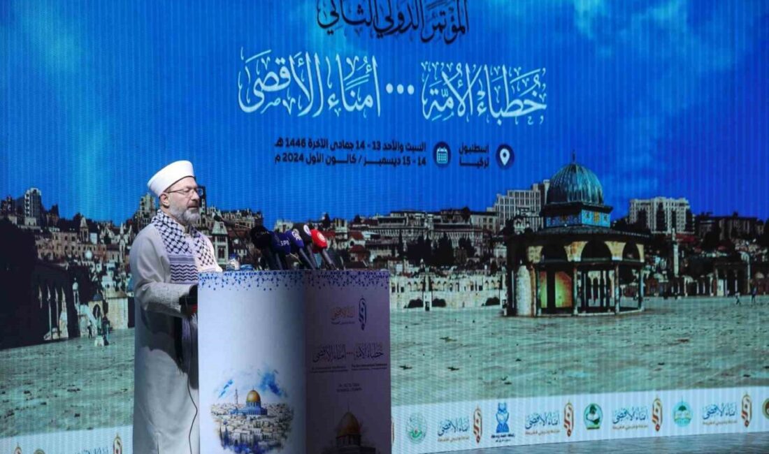 Beylikdüzü’nde düzenlenen 2. Uluslararası Ümmetin Hatipleri ve Aksa Muhafızları Konferansı’na
