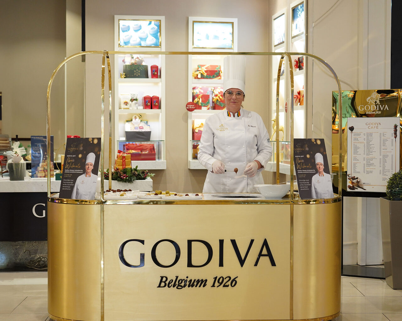 İSTANBUL (AA) – Godiva Çikolata'nın dünya genelindeki üç şefi arasında