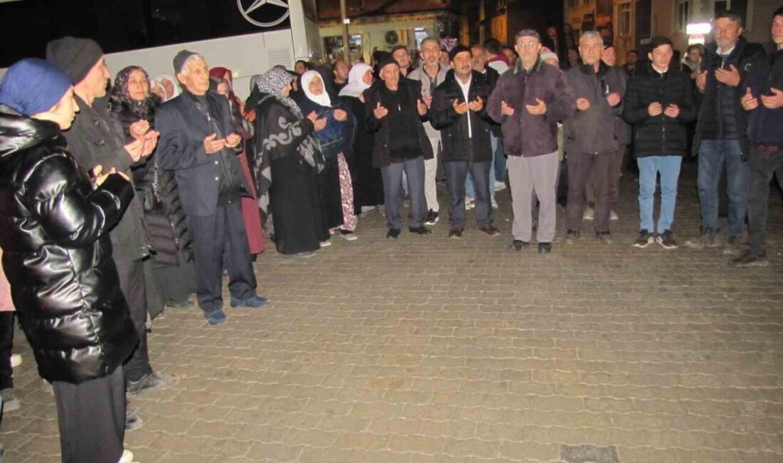 Kütahya’nın Hisarcık ilçesinden Diyanet İşleri Başkanlığı organizasyonunda umreye gidecek olan