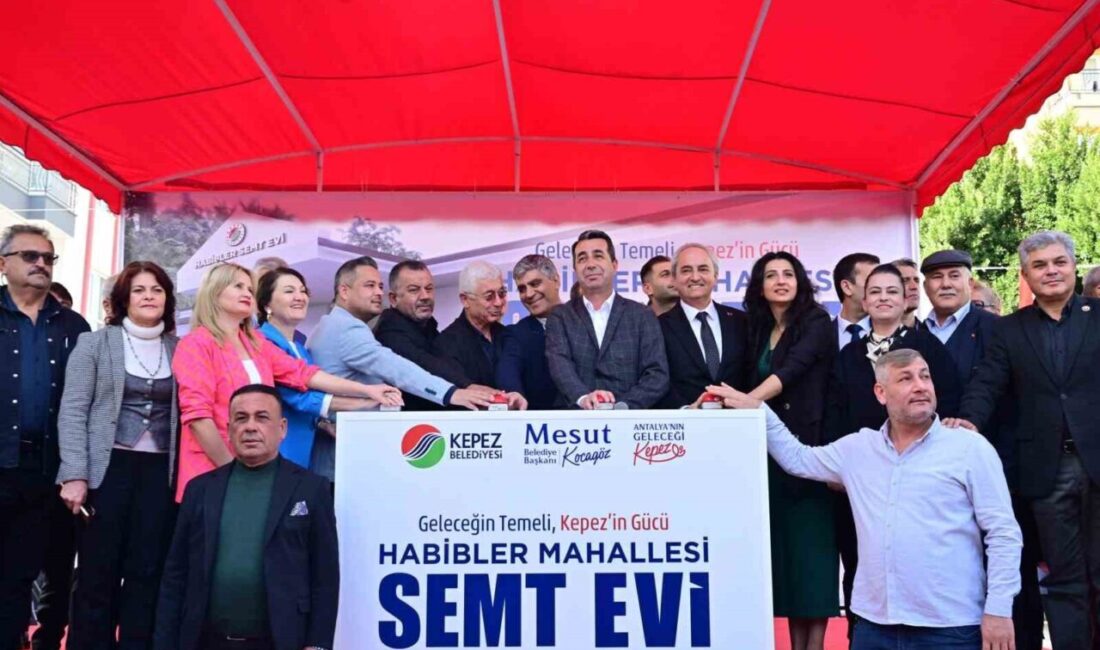 Kepez Belediyesinin, Teomanpaşa ve Habibler mahallelerinde geçtiğimiz aylarda temelini attığı