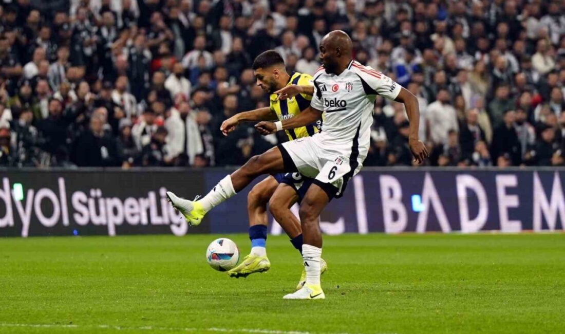 Trendyol Süper Lig’in 15. haftasında Beşiktaş ile Fenerbahçe, Tüpraş Stadyumu’nda