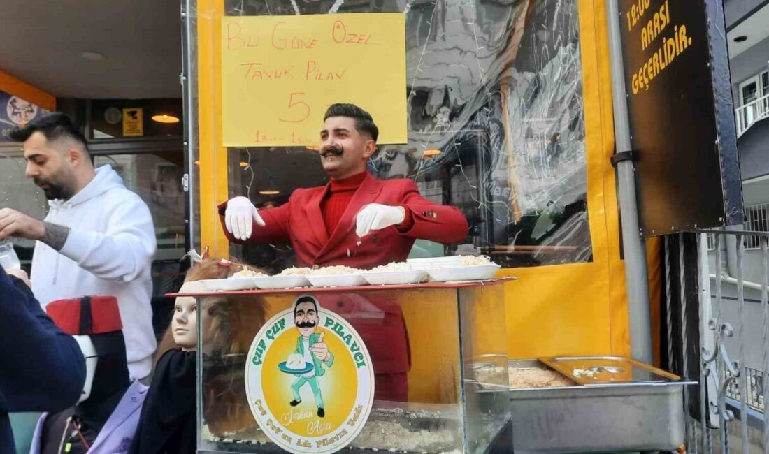 Ankara’da bir işletme, yılın son gününe özel tavuk pilavı 5