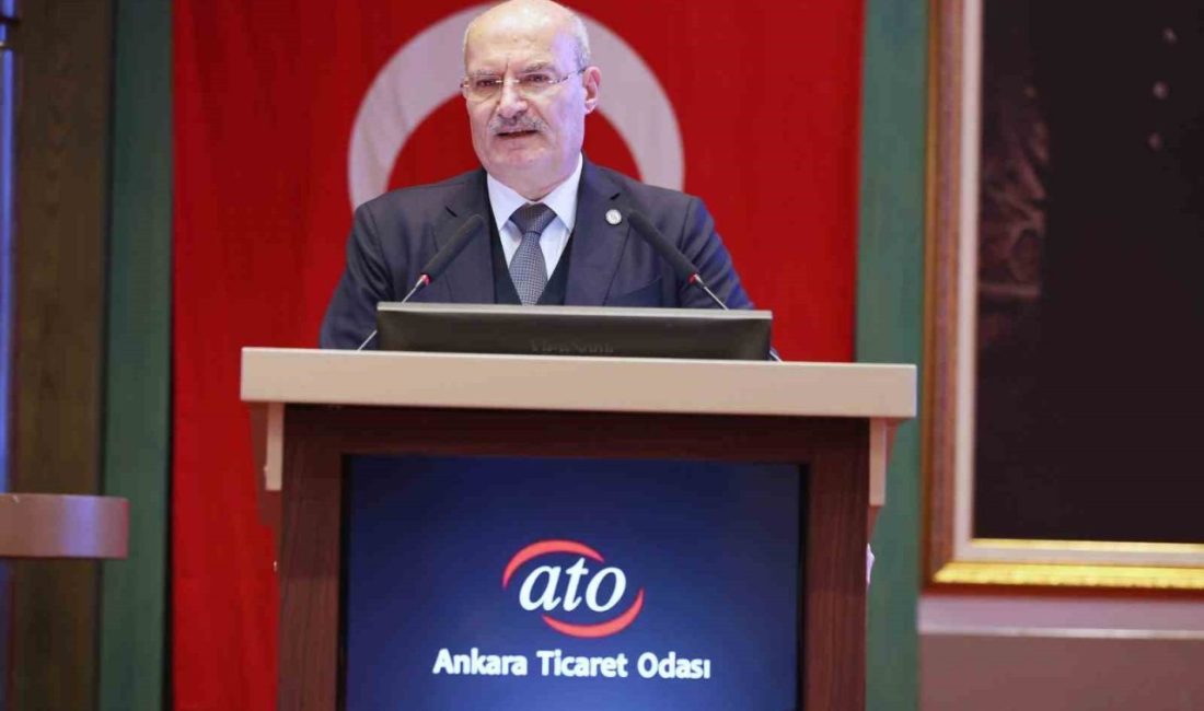Ankara Ticaret Odası (ATO) Yönetim Kurulu Başkanı Gürsel Baran, 2025’te
