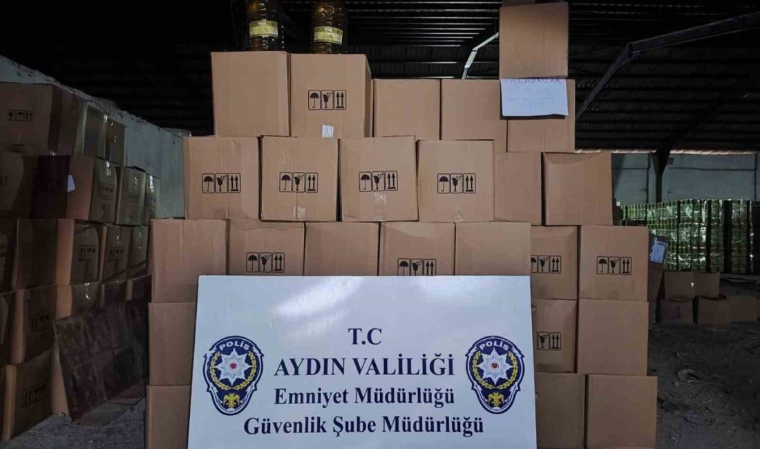 Aydın İl Emniyet Müdürlüğü ekipleri yaptıkları çalışmalarda 2 bin 700