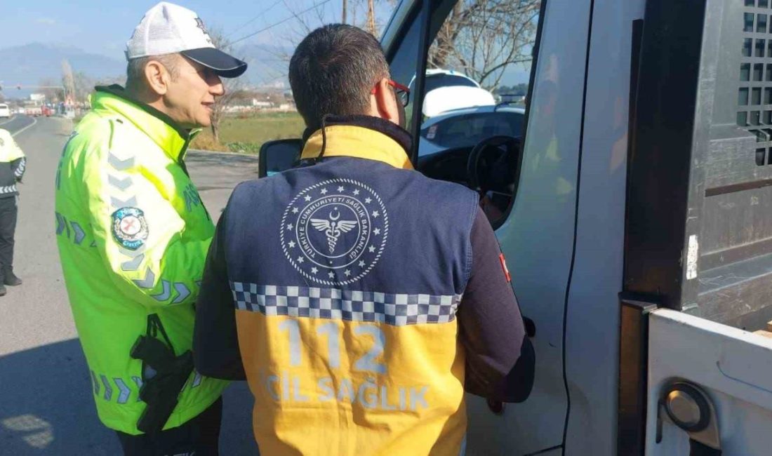 Aydın’ın Efeler ilçesinde yaklaşık 2 saatlik uygulamada 70 sürücü ve