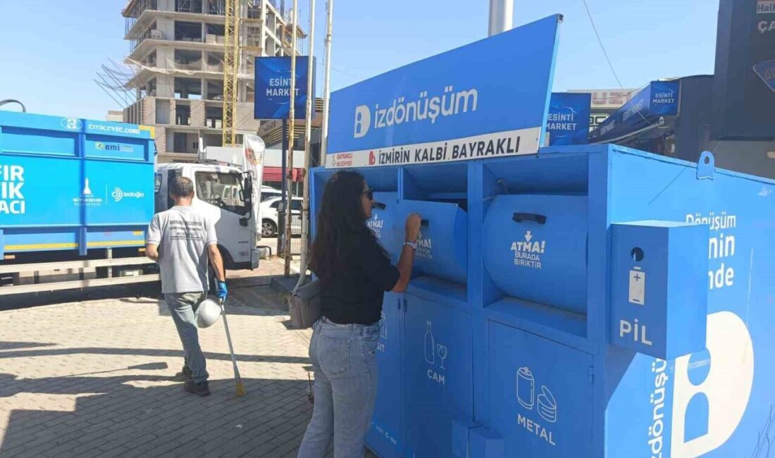 Bayraklı Belediyesi, geçtiğimiz yıl içinde ilçe genelinde yürütülen atık yönetimi