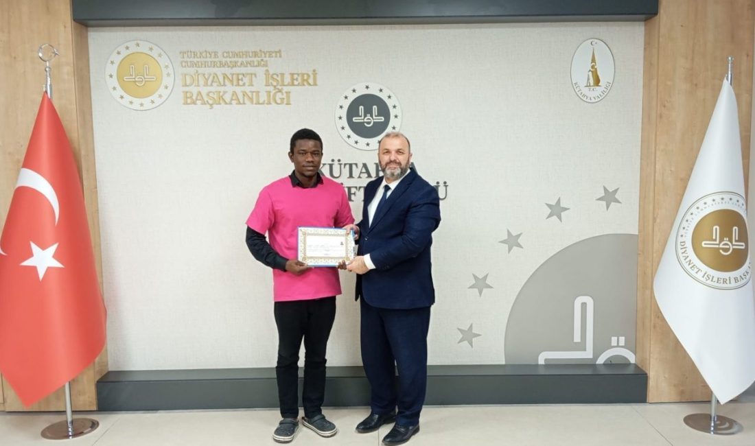 KÜTAHYA (AA) – Benin uyruklu 28 yaşındaki Prince Donald Fernandez