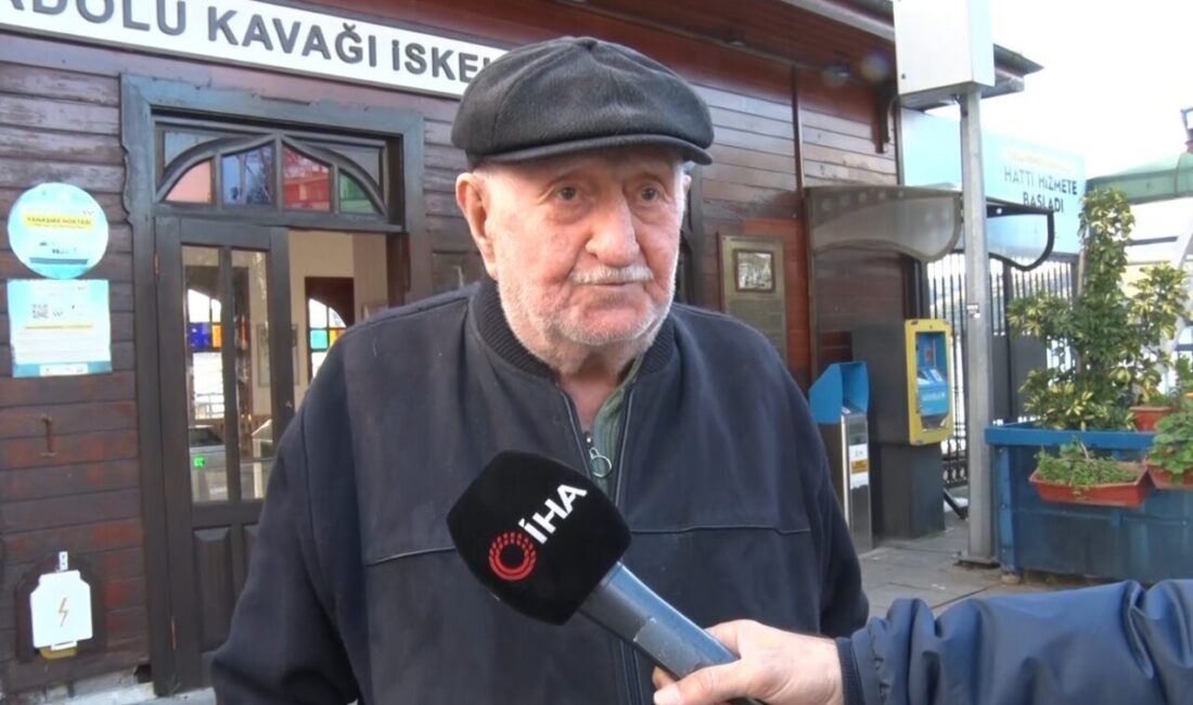 Beykoz’da bulunan Anadolu Kavağında yaşayan vatandaşlar kışın 3 ay boyunca