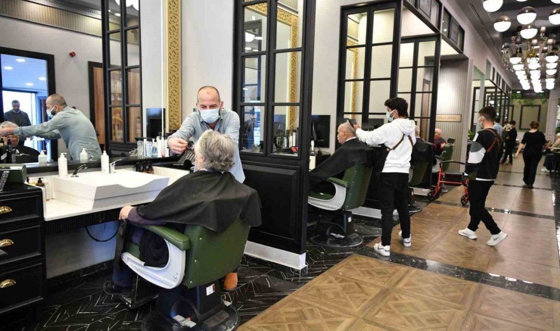Beylikdüzü Belediyesi huzurevi sakinlerine yönelik kuaför ve kişisel bakım hizmeti