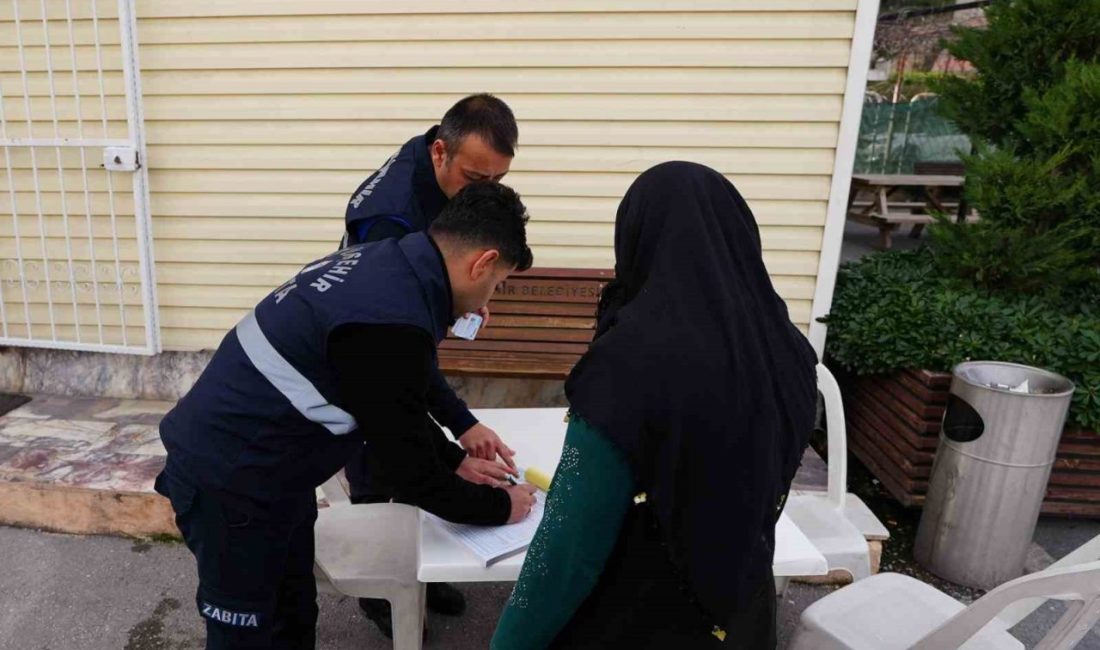 Denizli Büyükşehir Belediyesi Zabıta ekipleri vatandaşların dini, vicdani ve insani