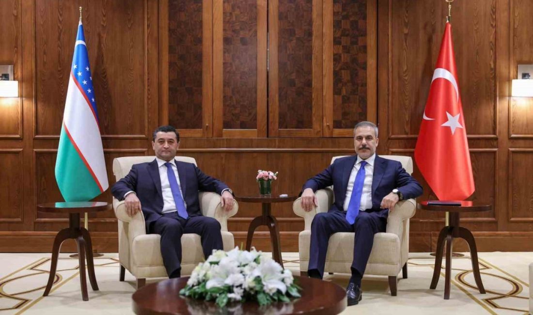 Dışişleri Bakanı Hakan Fidan, Özbekistan Dışişleri Bakanı Bahtiyar Saidov ile