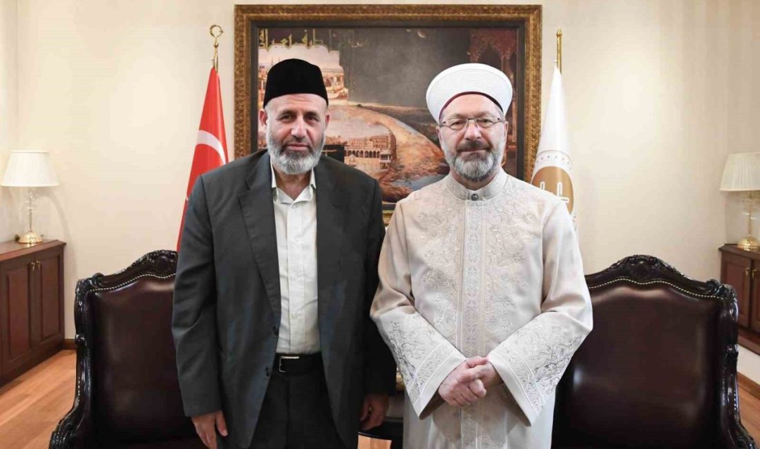 Diyanet İşleri Başkanı Prof. Dr. Ali Erbaş, Filistinli Alimler Birliği