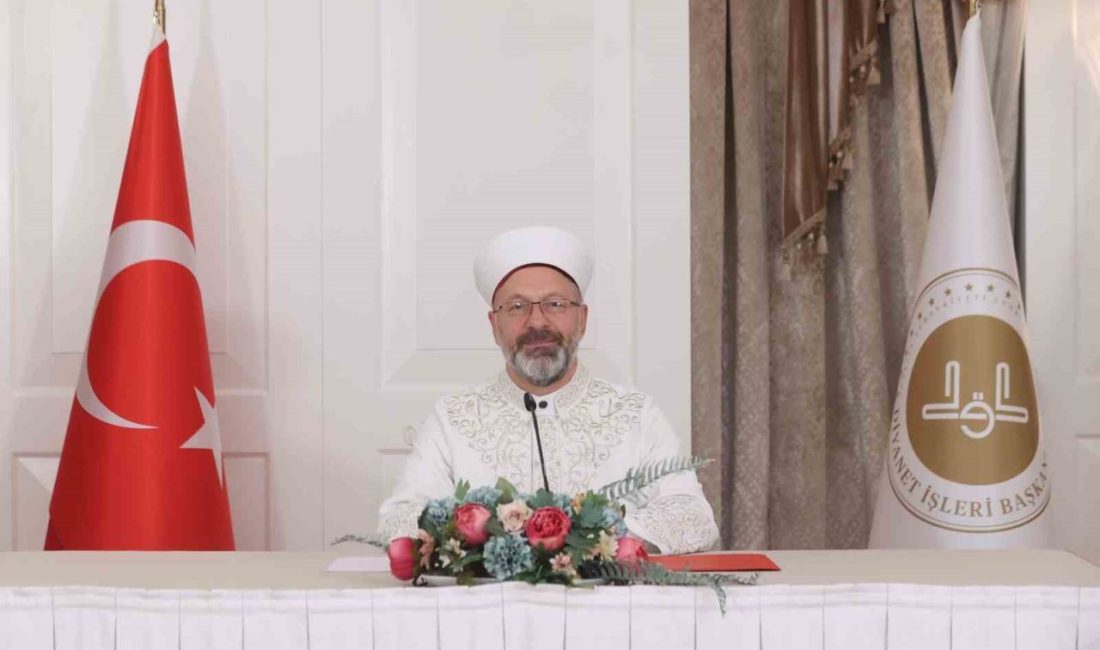Diyanet İşleri Başkanı Prof. Dr. Ali Erbaş, Filistin için Türkiye