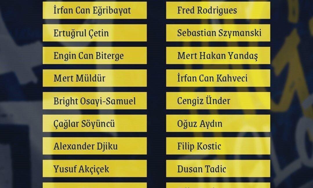 Fenerbahçe’nin, Trendyol Süper Lig’de yarın deplasmanda karşılaşacağı Adana Demirspor maçının