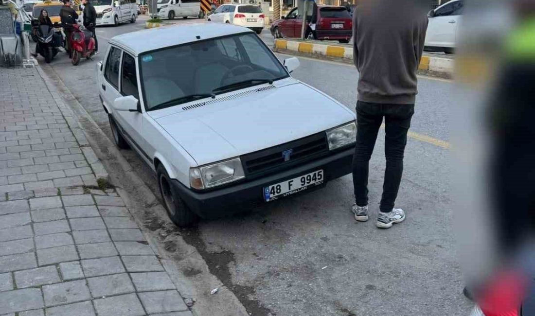 Muğla’nın Fethiye ilçesinde sosyal medyada otomobiliyle drift atan kişinin görüntülerinin