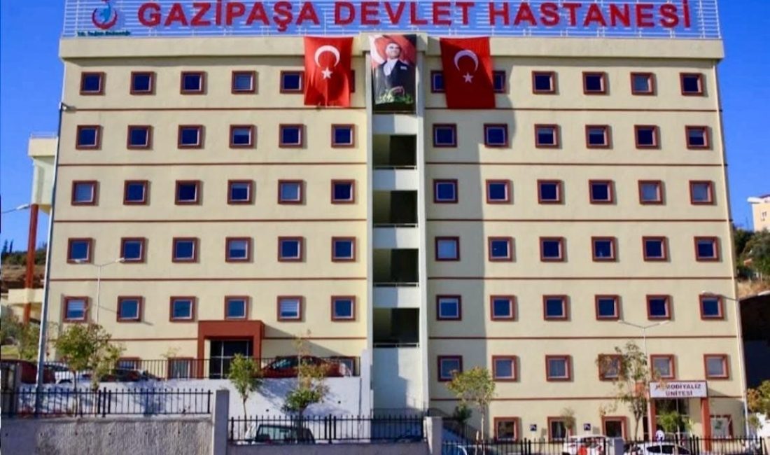 Antalya Gazipaşa Devlet Hastanesi’nde son günlerde artan grip ve soğuk