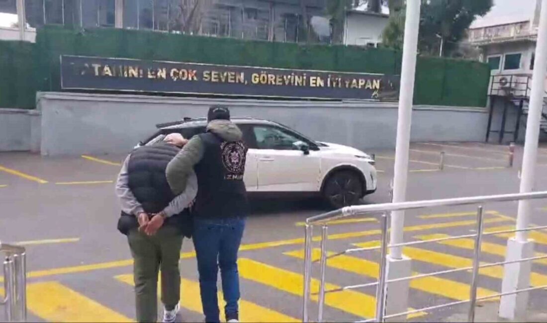 İzmir’in Konak ilçesinde kapalı olan bir gözlük mağazasına gece saatlerinde