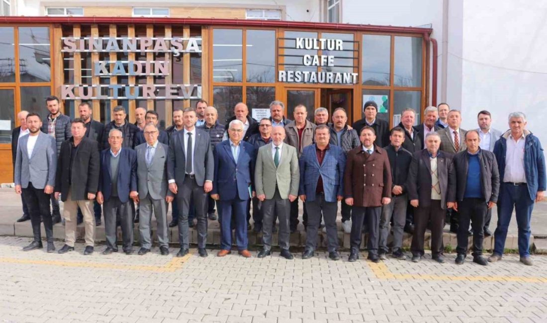 Afyonkarahisar İl Genel Meclisi (İGM) üyeleri, Sinanpaşa’ya bağlı köy muhtarlarıyla