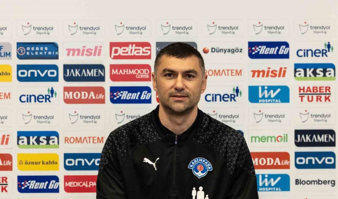 Kasımpaşa, teknik direktörlük görevine Burak Yılmaz’ın getirildiğini açıkladı. İha Ajansı