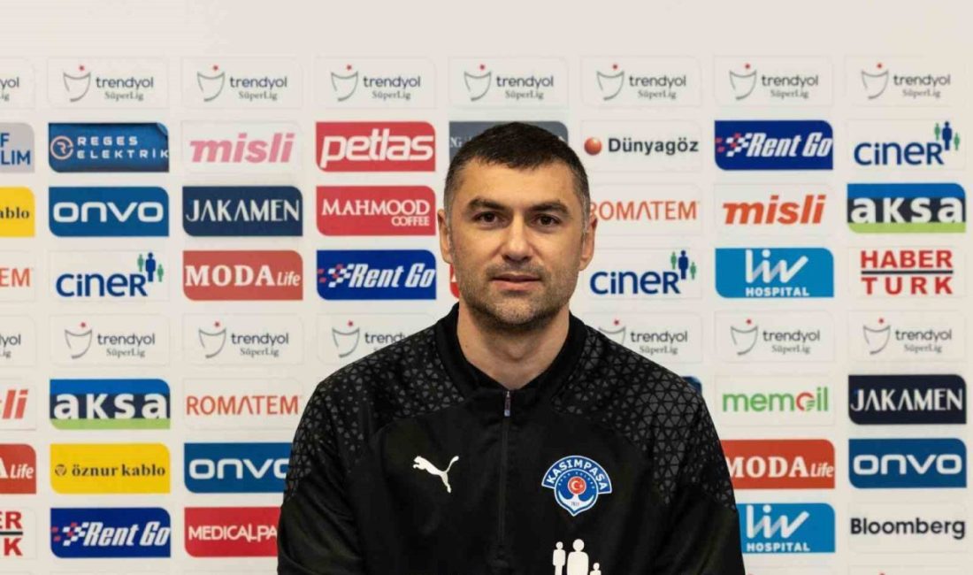 Süper Lig temsilcilerinden Kasımpaşa, teknik direktörlük görevine Burak Yılmaz’ın getirildiğini
