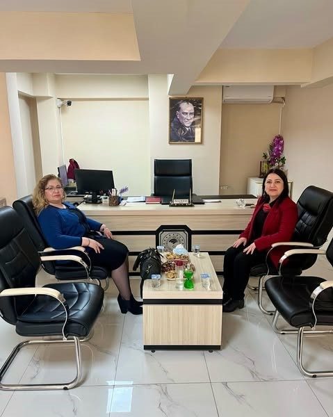 Germencik Kaymakamı Sultan Doğru İlçe Tarım ve Orman Müdürlüğü’nü ziyaret