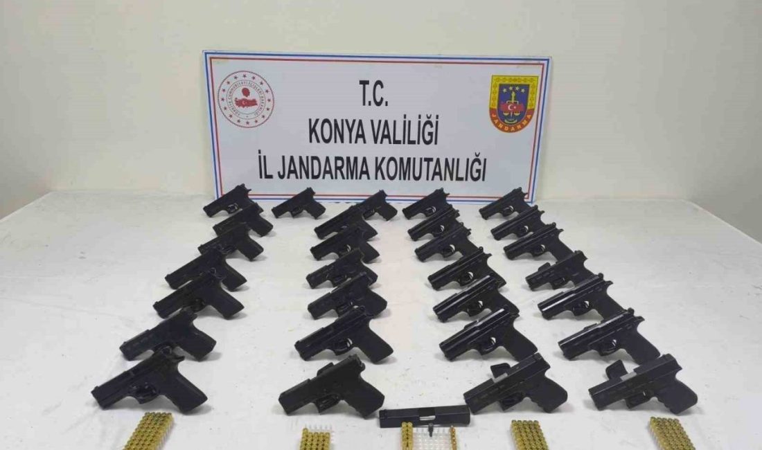 Konya’nın Beyşehir ilçesinde jandarma ekiplerince bir bağ evi ve ağılında