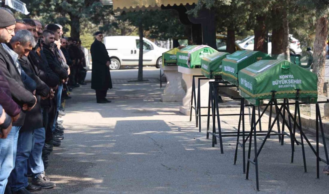 Konya’da cinnet getirip anne, baba ve kardeşini silahla vurarak öldüren
