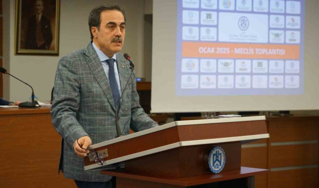 Konya Ticaret Odası (KTO) Başkanı Selçuk Öztürk, ekonomi gündemindeki konuların