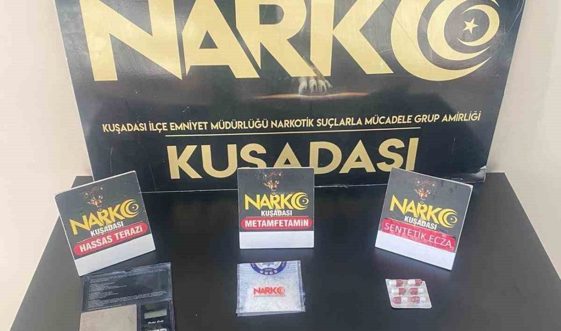 Aydın’ın Kuşadası ilçesinde düzenlenen uyuşturucu operasyonunda 1 şüpheli tutuklandı. Edinilen