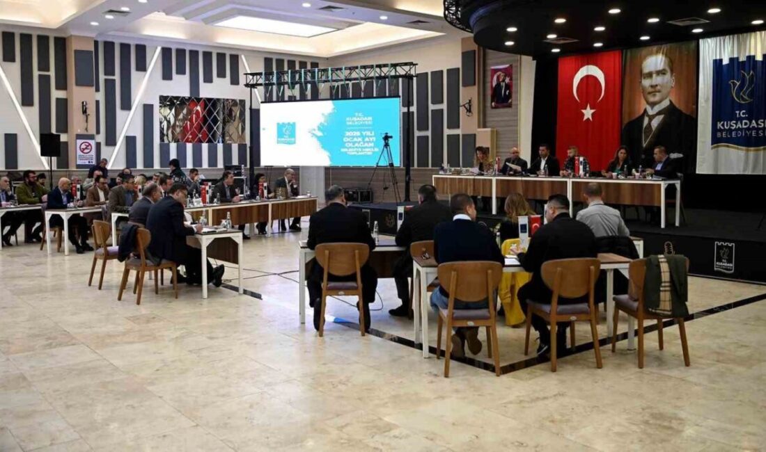Kuşadası Belediye Meclisi, 2025 yılının ilk toplantısını yaptı. Pera Düğün,