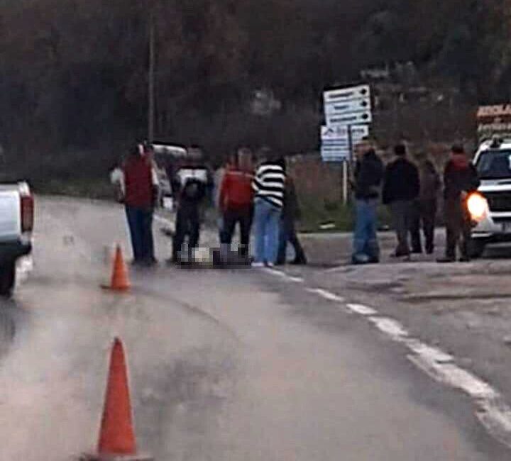 Muğla’nın Milas ilçesinde yolun yolun karşısına geçmek isterken okul taşıtının