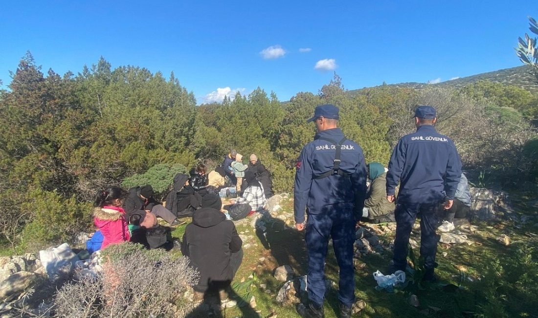MUĞLA (AA) – Muğla'nın Bodrum ilçesinde aralarında çocuklarında olduğu 18