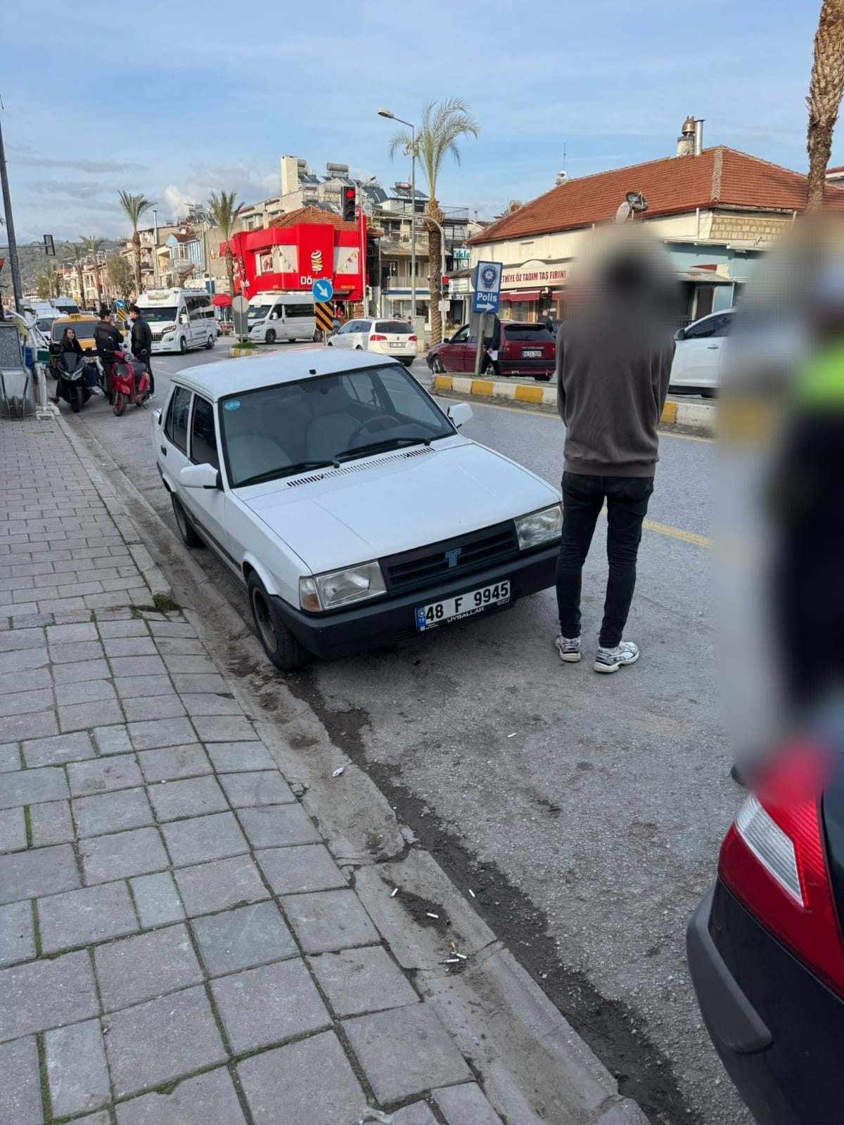 MUĞLA (AA) – Muğla'nın Fethiye ilçesinde otomobille drift yaptığı tespit