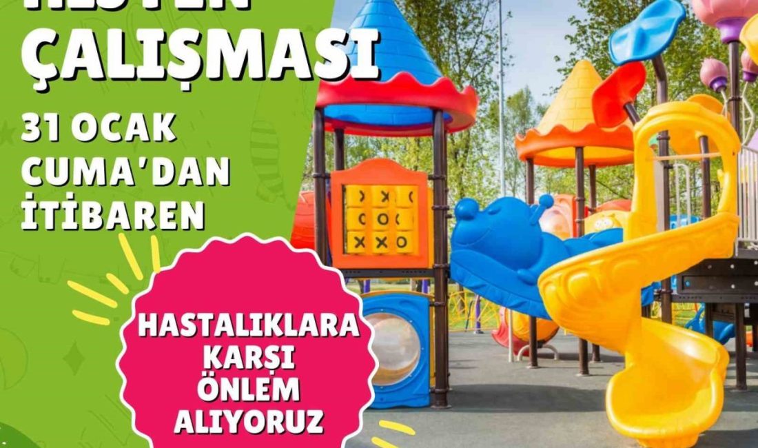 Nazilli Belediyesi Sağlık İşleri Müdürlüğü’ne bağlı ekipler, çocukların güvenli ve