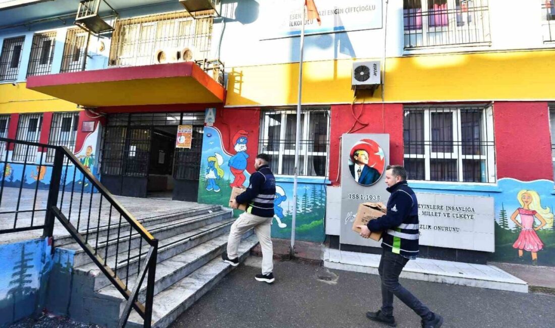 Okullardaki temizlik sorununun çözümüne destek olarak öğrencilerin daha hijyenik ortamda