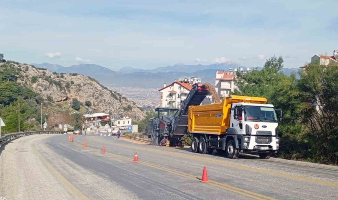 Muğla Büyükşehir Belediyesi, 13 ilçede yürüttüğü altyapı ve üstyapı çalışmalarına