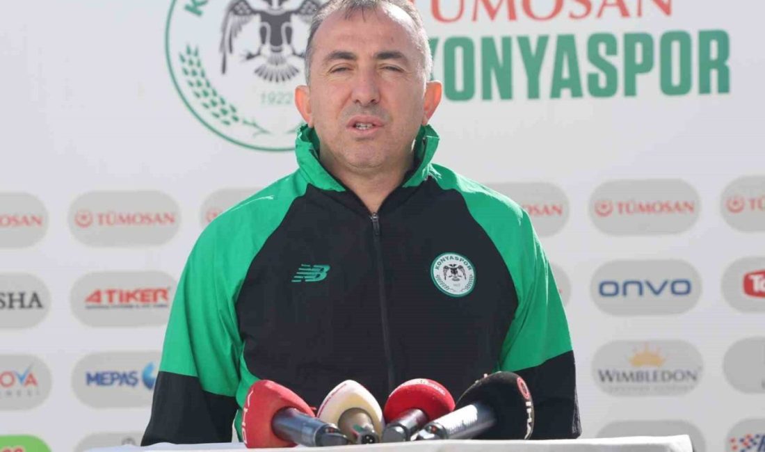 Konyaspor Teknik Direktörü Recep Uçar, Trendyol Süper Lig’in 22. haftasında