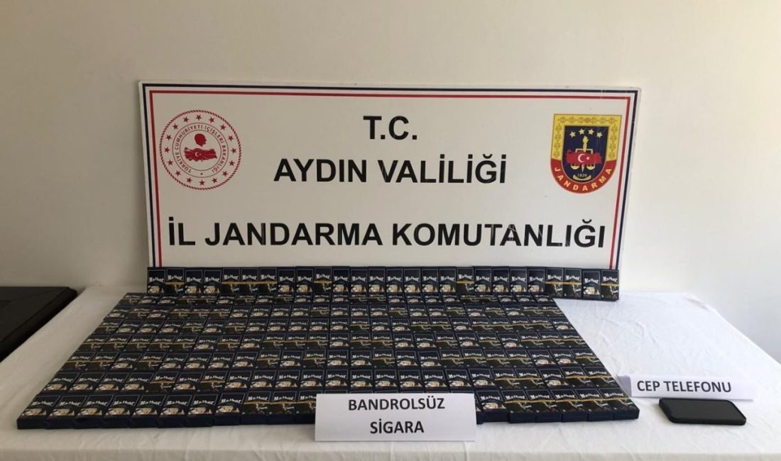 Aydın’ın Kuşadası ilçesinde sosyal medya üzerinden bandrolsüz sigara satışı yapan
