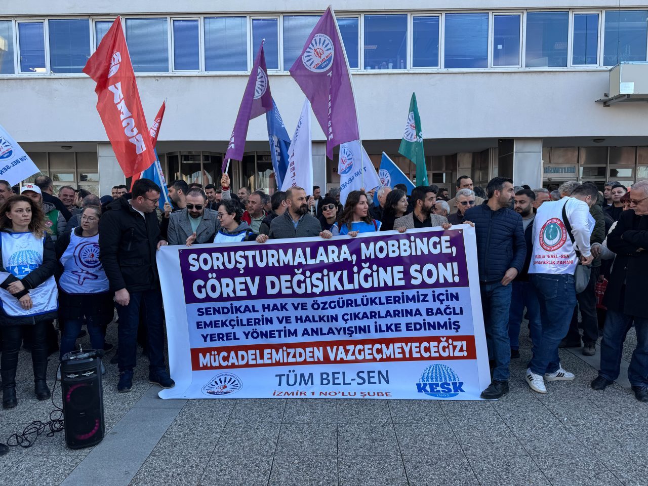 İZMİR (AA) – Tüm Bel-Sen İzmir 1 Nolu Şube Başkanı